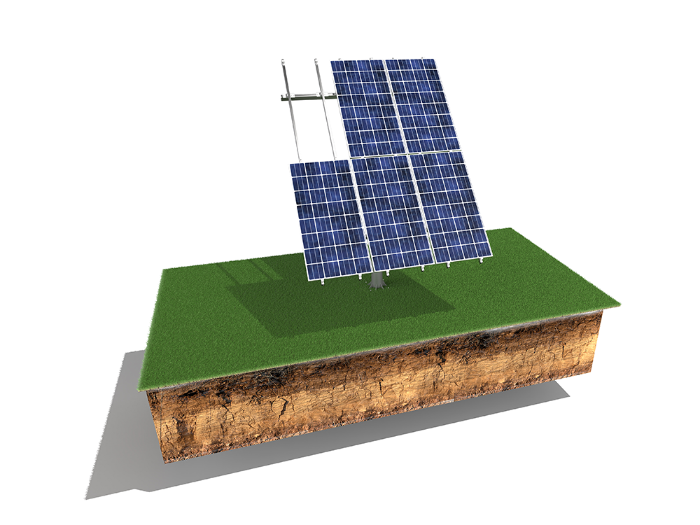 大型地面光伏电站支架如何选?